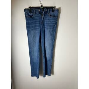 Womens Banana Republic Dark Washed High Rise Skinny Jeans Sz 6